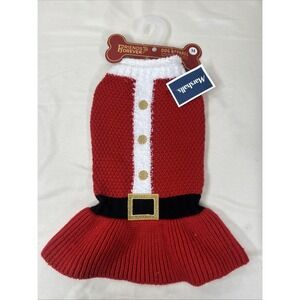 Forever Friends Dog Apparel Christmas Dress Medium NWT
